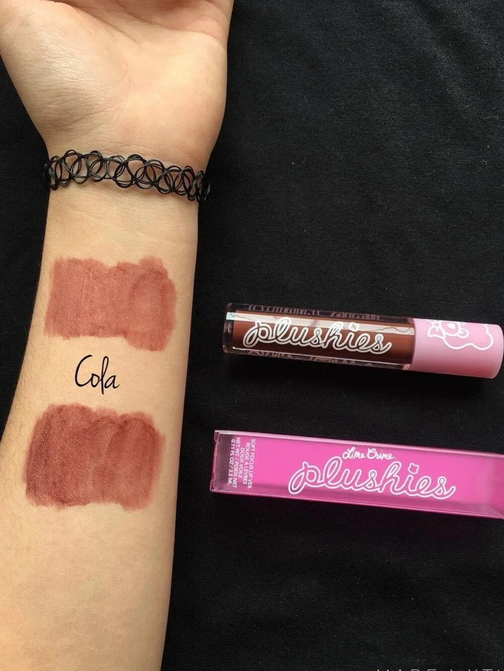 ❇️🧚‍♀️COLA Lime Crime RARE Plushies Soft Matte Lipstick NWT
